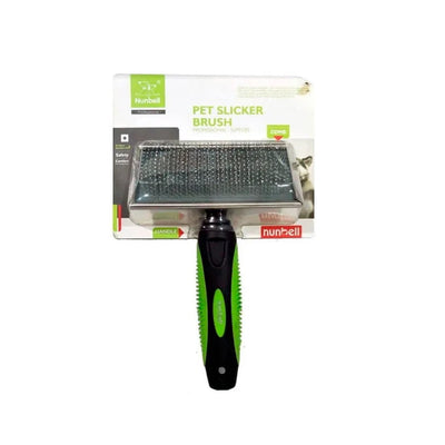 NUNBELL - Silver Edges Colorful Hand Slicker Brush