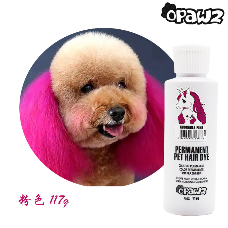 OPAWZ Pet Hair Dye – Vibrant Color Grooming Cream