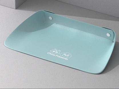 Fancy Leather Pet Placement Mat