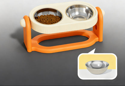 Adjustable Lifting Double Bowl