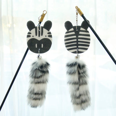 STIMULATION FEATHER TAIL CAT TOY