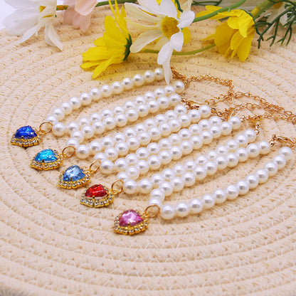 Pet Cute Pearl Collar