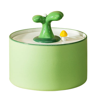 Cat Electric Ceramic Drinking Fountain