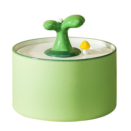 Cat Electric Ceramic Drinking Fountain