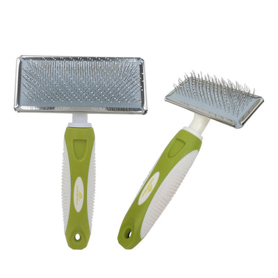 MASSAGE COMB - High/Low Pin Slicker Brush