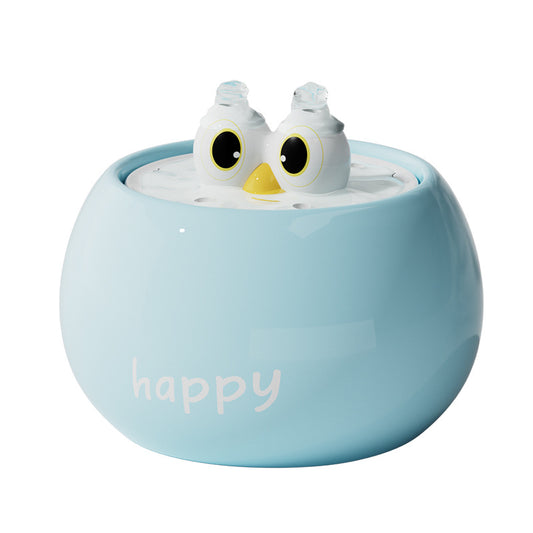 Dayan Ceramic Pet Drinking Fountain – Electric Water Circulation
