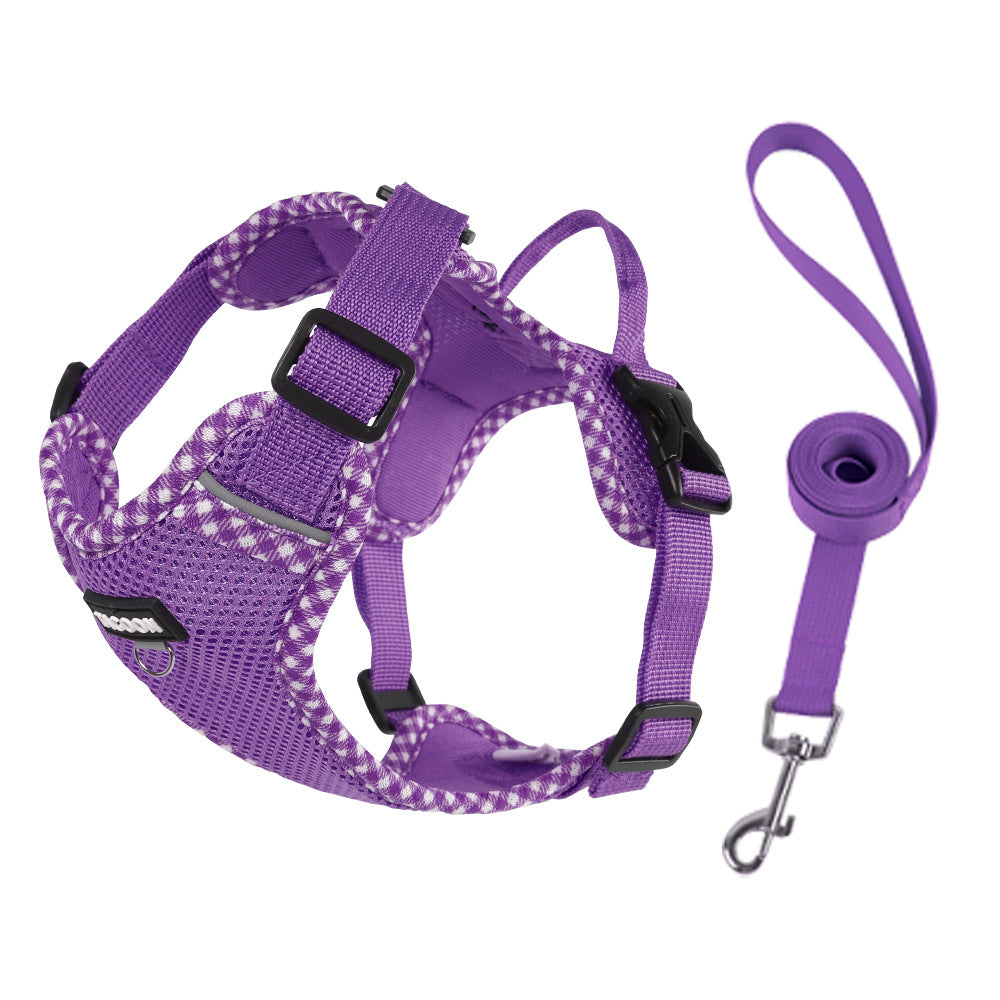 TAGOON - Breathable Harness & Leash
