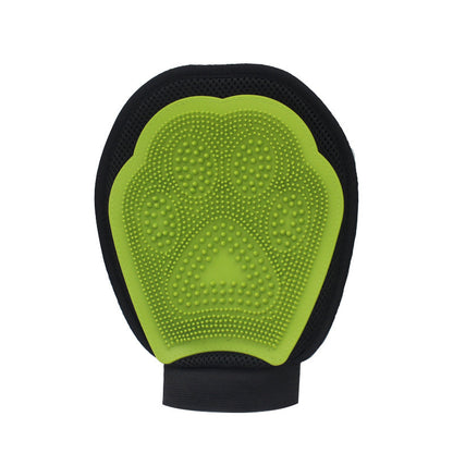3 PIECE GROOMING KIT - Pet Bath Glove, Slicker Brush and Comb