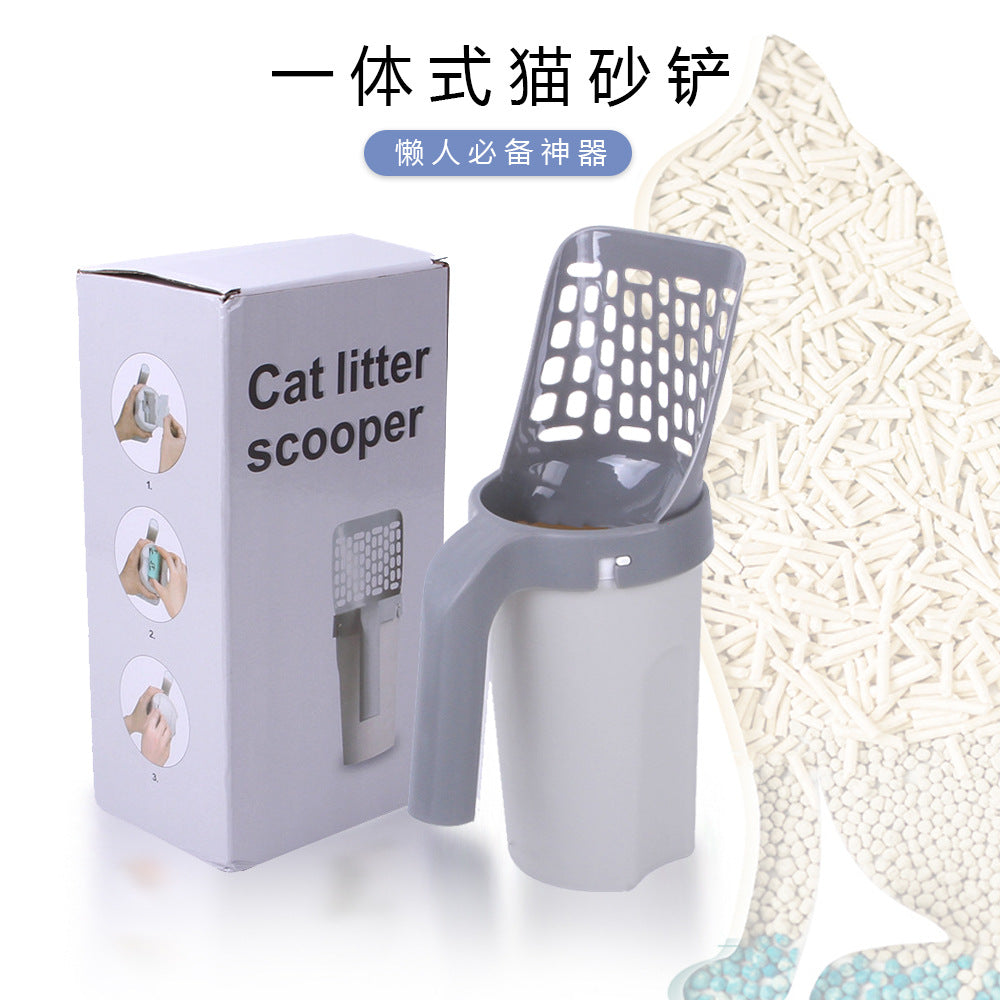 ALL IN ONE CAT LITTER SCOOP