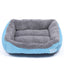 Rectangle Paw Print Bed