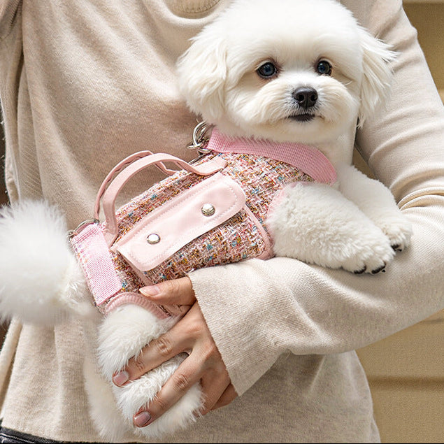Xiaoxiang Style Pet Travel Shoulder Bag