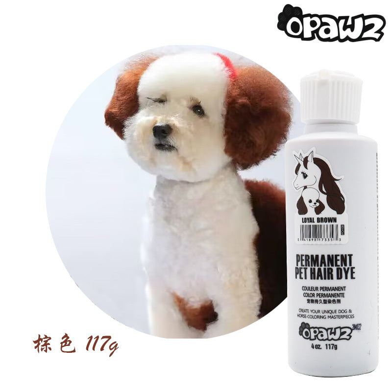 OPAWZ Pet Hair Dye – Vibrant Color Grooming Cream