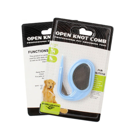 OPEN KNOT COMB – Dematting Blade Comb