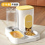 Automatic Pet Feeder + Drinking Bowl – Stainless Steel