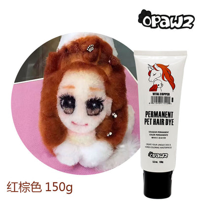 OPAWZ Pet Hair Dye – Vibrant Color Grooming Cream