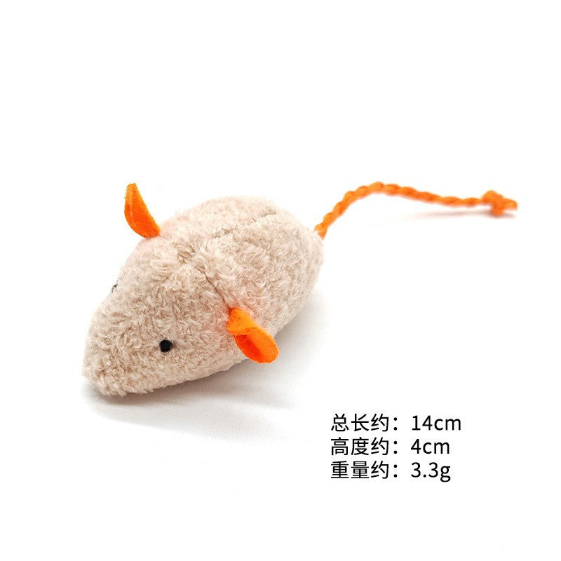 Self-Play Plush Mouse Cat Toy