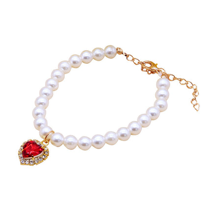 Pet Cute Pearl Collar