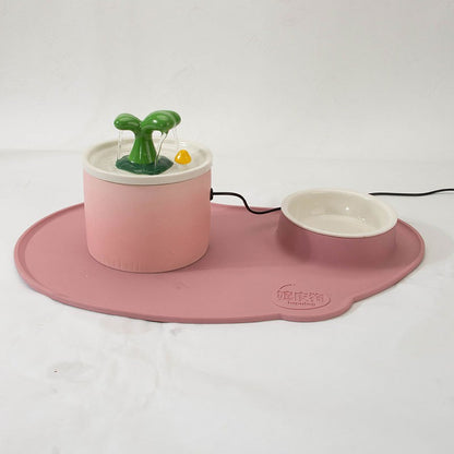 Cat Electric Ceramic Drinking Fountain