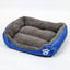 Rectangle Paw Print Bed