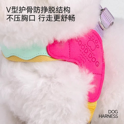 GOOD DOG - Pet Harness and Leash Set