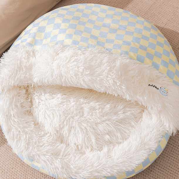 Winter Thickened Shell Cat Sleeping Bag