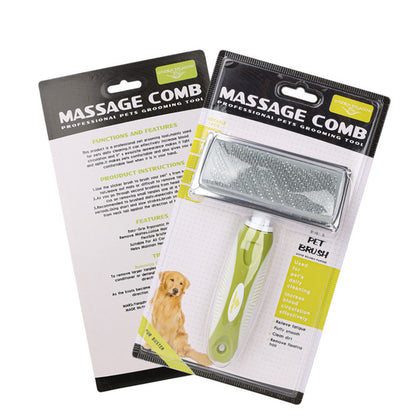 MASSAGE COMB - High/Low Pin Slicker Brush