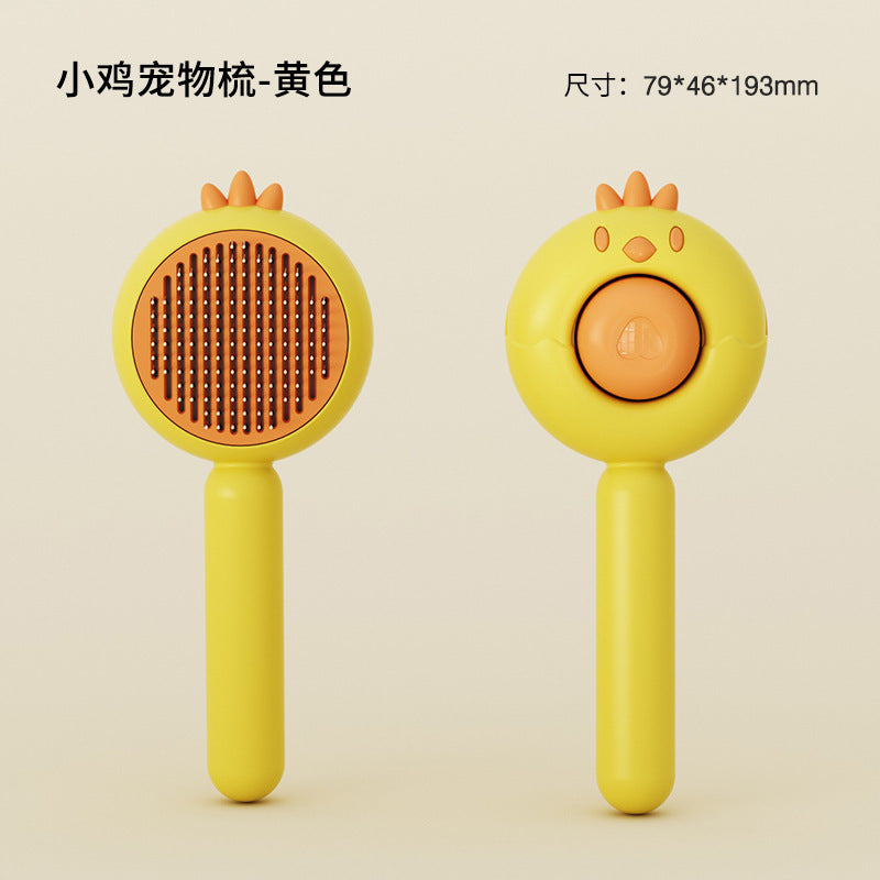 Chicken Self-cleaning Slicker Pin Comb