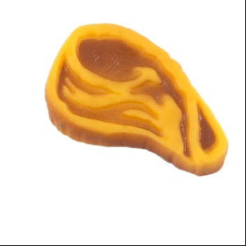 Meat Chunk Rubber Squeaky Dog Toy
