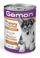 GEMON - Puppy and Junior All Breeds Dog Wet Food