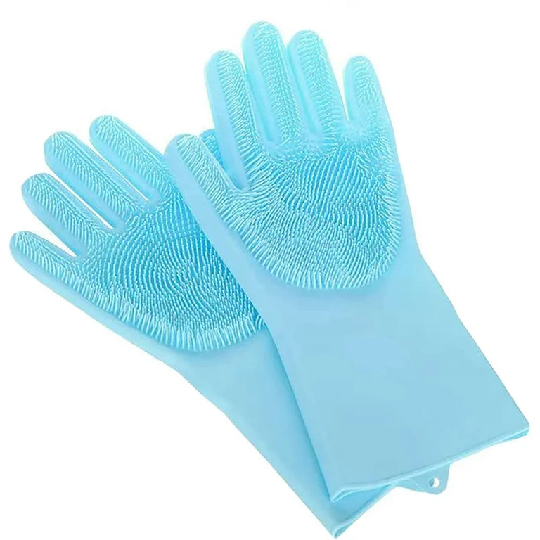 Silicone Bath Gloves