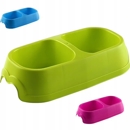 NUNBELL - Plain Plastic Double Diner Bowl
