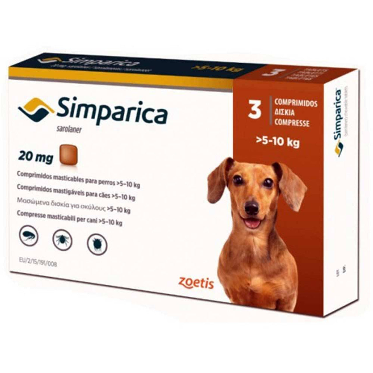 SIMPARICA - Chewable Tablets For Dogs