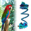 Spiral Spring Rope Parrot Toy