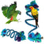 Spiral Spring Rope Parrot Toy