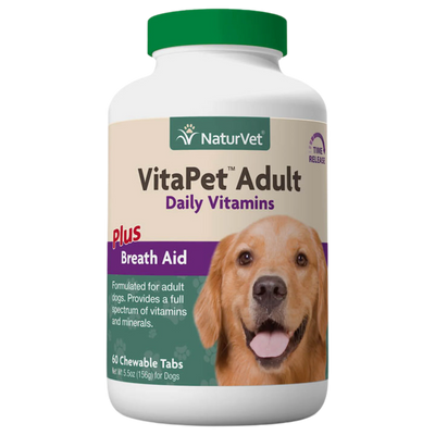 NATURVET - Vitapet Adult Daily Vitamins Tabs