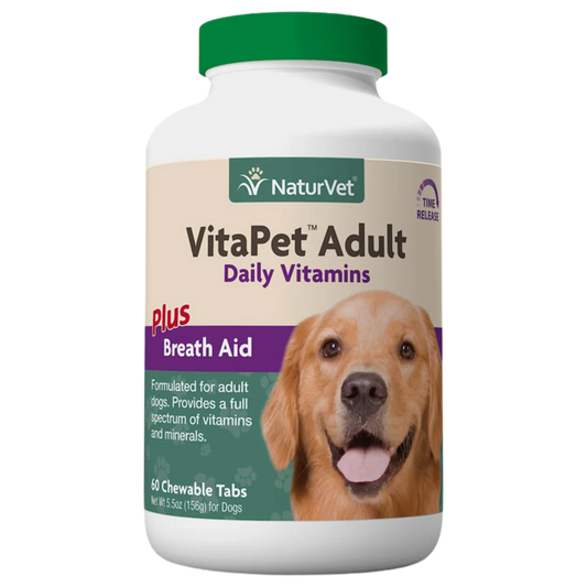 NATURVET - Vitapet Adult Daily Vitamins Tabs