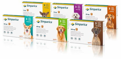 SIMPARICA - Chewable Tablets For Dogs