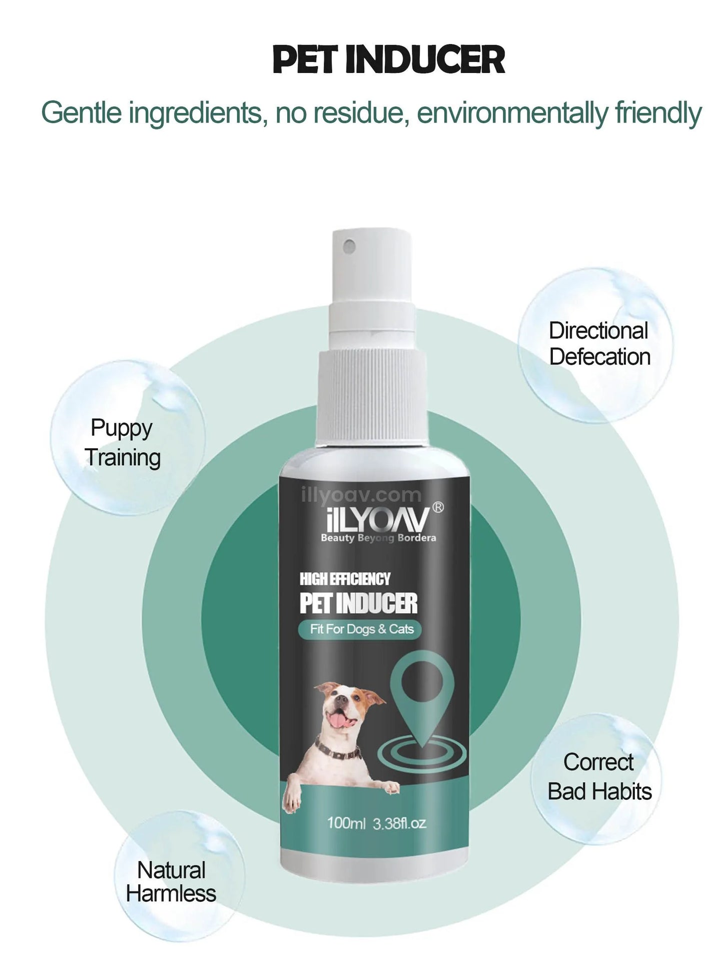ILLYOAV - Pet Inducer / Potty Training Spray (Dogs and Cats)