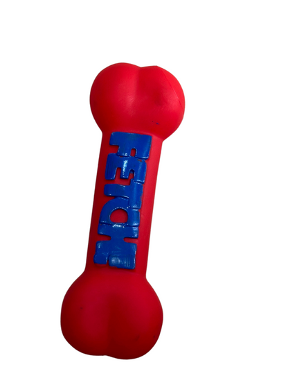 NUNBELL - Squeaky Fetch Bone Toy