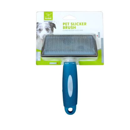 NUNBELL - Silver Edges Colorful Hand Slicker Brush