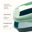 NUNBELL - Semi Closed Fancy Cat  Litter Box With Scoop