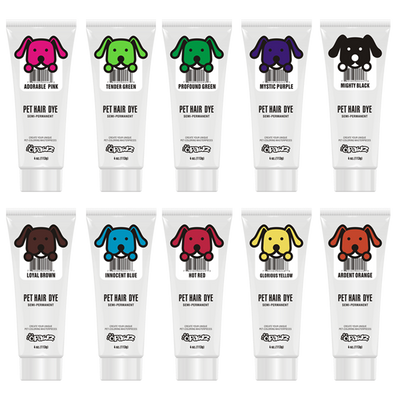 OPAWZ Pet Hair Dye – Vibrant Color Grooming Cream