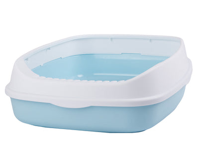 Low Border Open Cat Litter Box With Scoop