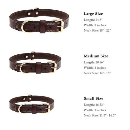 Pure Leather Collar