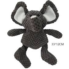 Gray Elephant Plush Toy