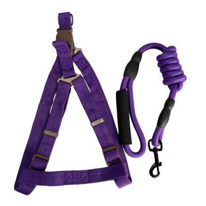 2 PCs. Adjustable Harness and Leash Set