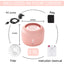 Ultra-Quiet Filtered Pet Water Fountain Bowl