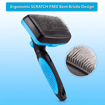 Hard Pet Self Cleaning Slicker Brush