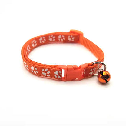 Paw & Print Design Pet Collar