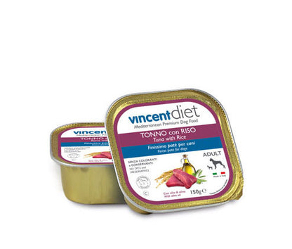 VINCENT DIET - Adult Dog Tuna with Rice